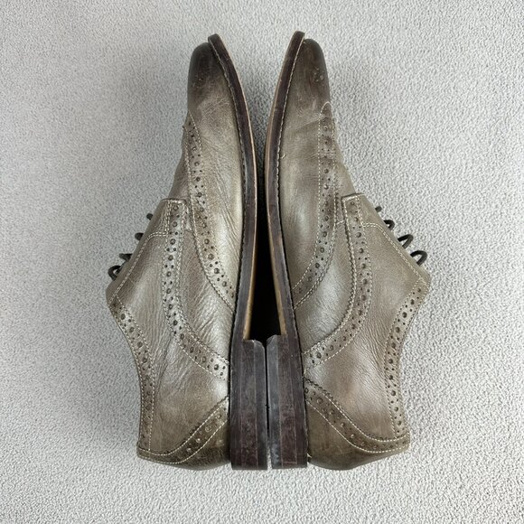 Florsheim Finley Lace Oxford Shoes Men’s 10.5  11171 Wingtip Gray main image 10